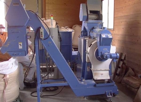 製材廃材をペレットとしてエネルギーに
